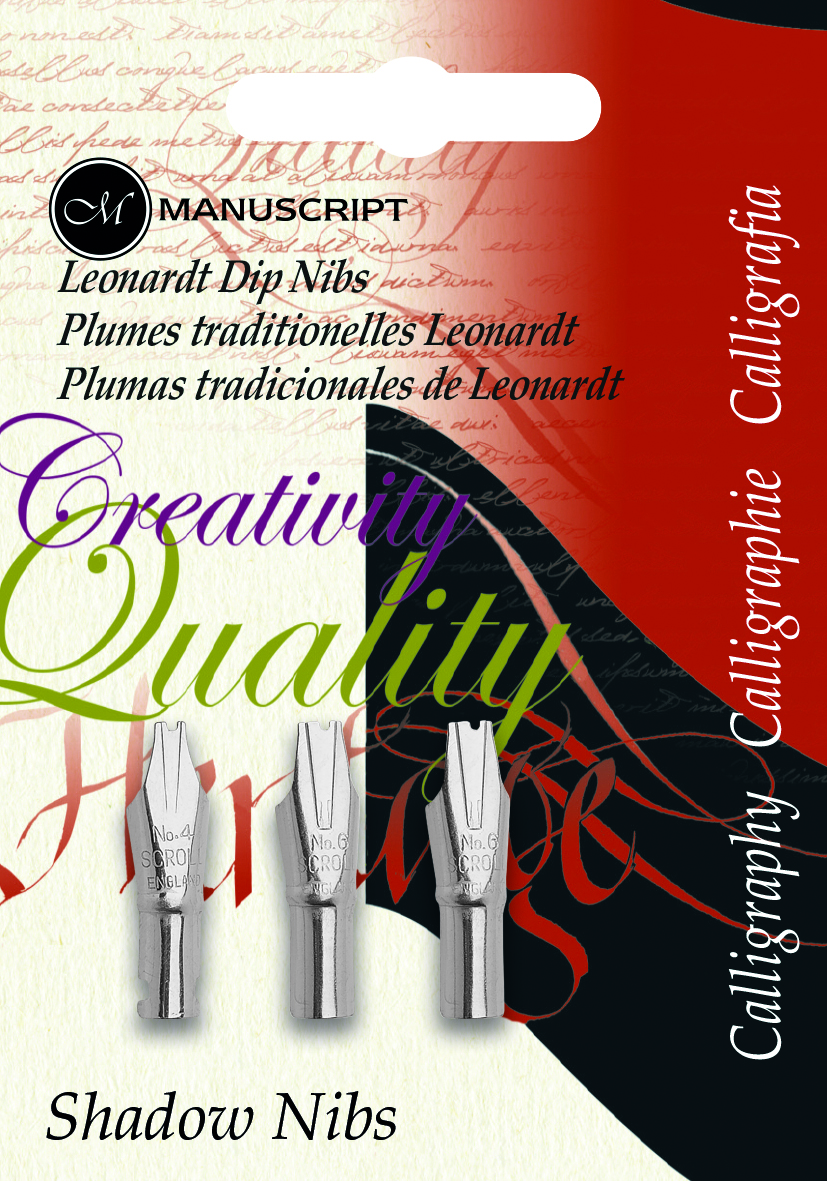 Набор перьев Manuscript Shadow, 3 шт