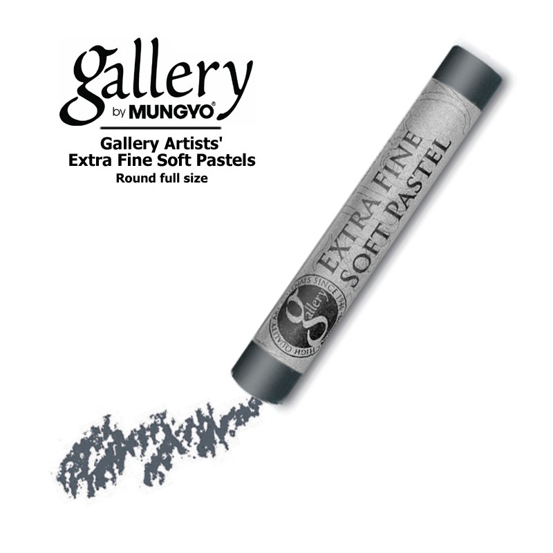Пастель сухая Mungyo "Gallery" extra-soft, №615 Серый I, мягкая проф., круглая
