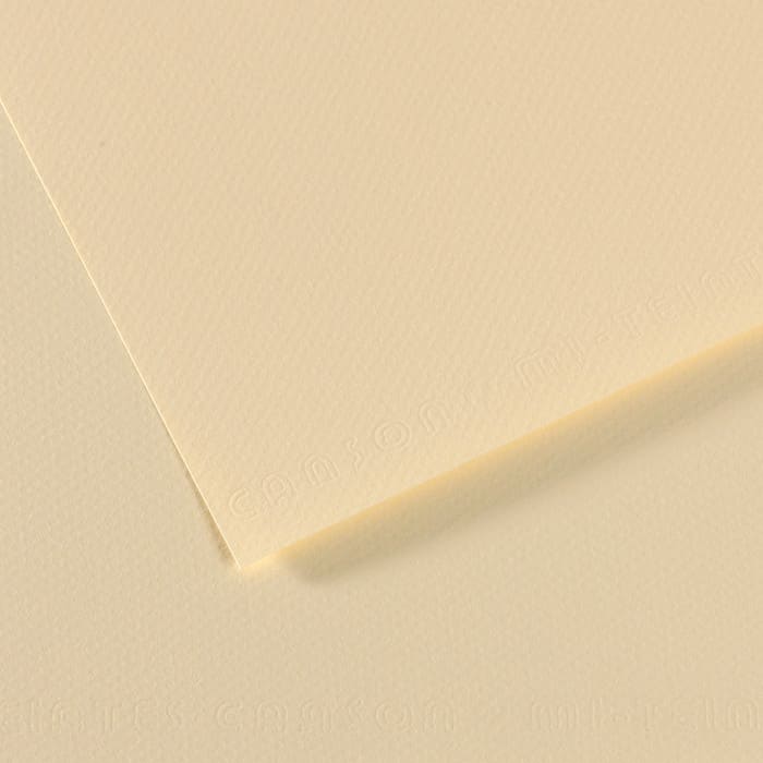 Бумага для пастели CANSON Mi-Teintes №101 Желтый бледный 160 г/м2 21х29.7 см
