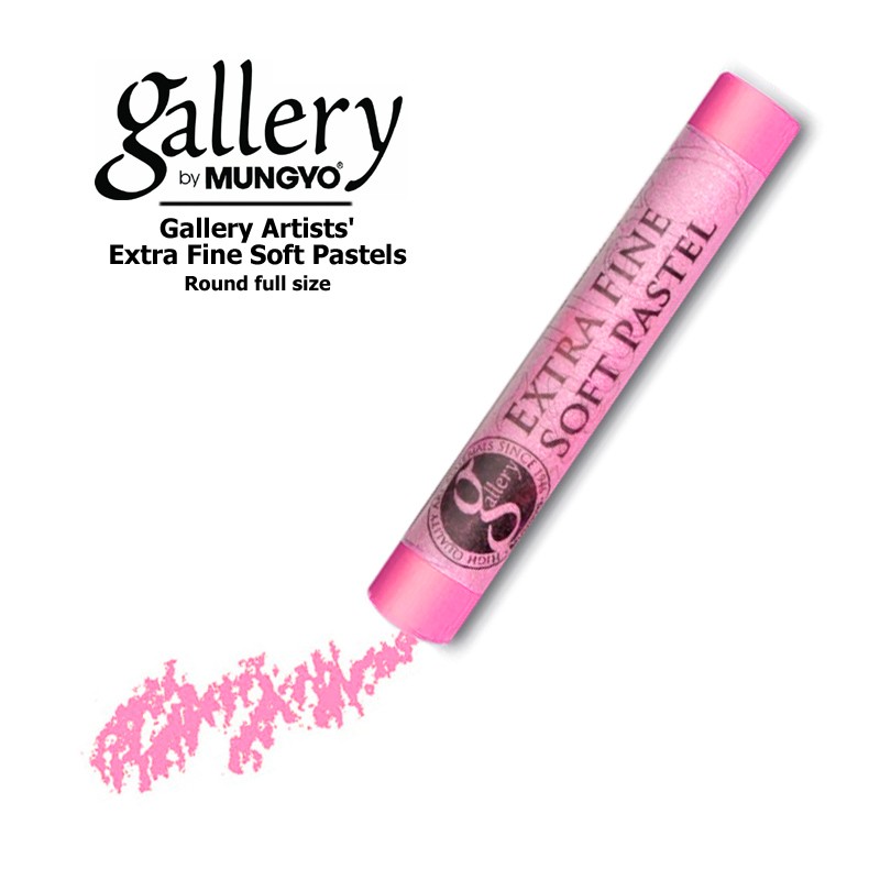 Пастель сухая Mungyo "Gallery" extra-soft, №703 Флуоресцентный розовый, мягкая проф., круглая