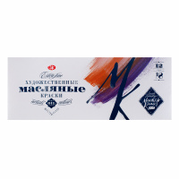Набор масла Мастер-Класс, 12 цв., 18 мл., картон