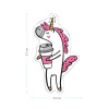 Значок акриловый MESHU "Unicorn dream", прямая УФ-печать