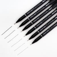 Ручка капиллярная Малевичъ Graf'Art PRO 10 (0,9 мм), черная