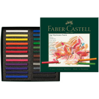 Набор сухой пастели Faber-Castell Polychromos, 24 цв