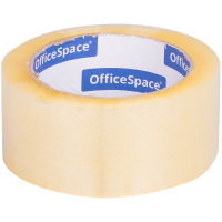 Клейкая лента упаковочная OfficeSpace, 48 мм х 100 м, 45 мкм