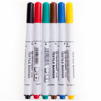 Набор маркеров Centropen по ткани "Textil Marker 2739" 6 цв., 1,8 мм, картон