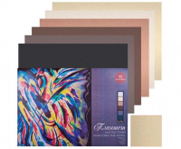 Бумага для пастели "Сладкие грёзы", 200 г/м2, А3, 6 цв., 40% хлопка, 18л