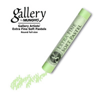Пастель сухая Mungyo "Gallery" extra-soft, №519 Светлый перманентный зелёный II, мягкая проф., кругл
