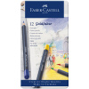 Набор цветных карандашей Faber-Castell "Goldfaber" 12 цв., круглые, в металле