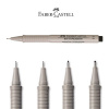 Ручка капиллярная Faber-Castell "Ecco Pigment" 0,6 мм, черная