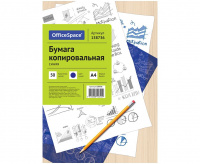 Бумага копировальная OfficeSpace, А4, 50л., синяя