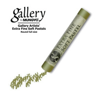 Пастель сухая Mungyo "Gallery" extra-soft, №575 Оливковый зеленый II, мягкая проф., круглая