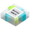 Ластик Berlingo "Riddle XS", прямоугольный, прозрачный, цвета ассорти, 34*34*14 мм