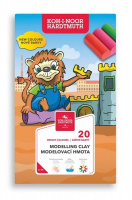 Набор пластилина KOH-I-NOOR LION, 20 цв. 460 гр
