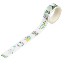 Клейкая лента декоративная MESHU "Cozy", 1,5 см х 3 м
