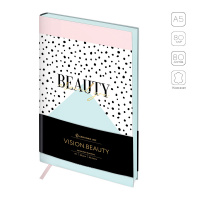 Записная книжка Greenwich Line "Vision. Beauty", А5, 80 л., кожзам, тон. блок, цветной срез