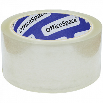 Клейкая лента упаковочная OfficeSpace, 48 мм х 66 м, 40 мкм