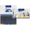 Набор цветных карандашей Faber-Castell "Goldfaber" 36 цв., круглые, в металле